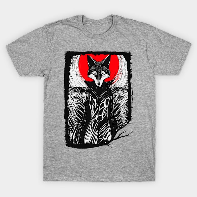 Wild Fox T-Shirt by Bongonation